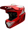 Motokrosová helma AXXIS WOLF bandit b5 matná červená XS