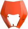 Maska predného svetla POLISPORT 8666700001 oranžová KTM