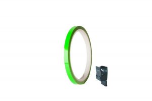 Linka na ráfik PUIG 4542V zelený fluorescenčný 7mm x 6mm (s adaptérom)
