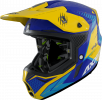 Motokrosová helma AXXIS WOLF ABS star track C17 matná modrá XS