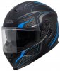 Integrálna prilba iXS X14088 iXS1100 2.4 čierna matná-modrá 2XL