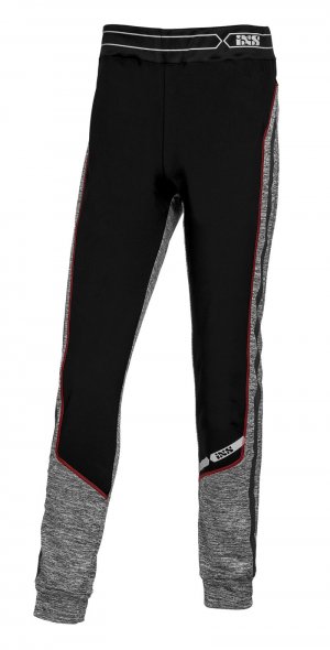 Funkčné nohavice iXS ICE 1.0 čierno-šedo-červené 3XL
