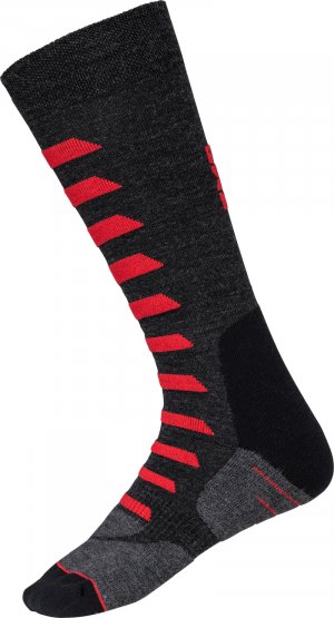 Ponožky Merino iXS iXS365 sivo-červené 45/47