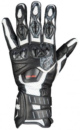 Športové rukavice iXS X40462 RS-200 3.0 bielo-čierna XL